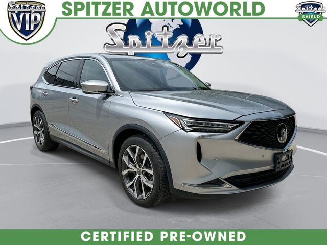 Silver 2023 Acura MDX SUV / Crossover All-Wheel Drive Automatic