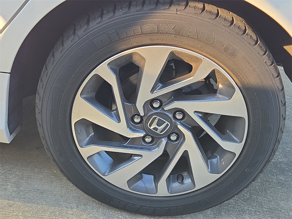 2017 Honda Civic EX White at Emmons Autoplex