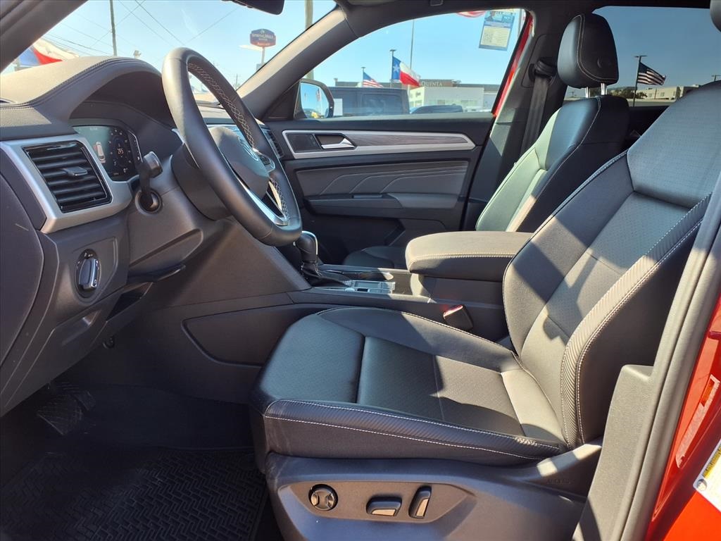 2022 Volkswagen Atlas Cross Sport 3.6L V6 SE w/Technology Red at DeMontrond Auto Country