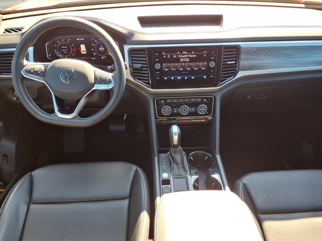 2022 Volkswagen Atlas Cross Sport 3.6L V6 SE w/Technology Red at DeMontrond Auto Country