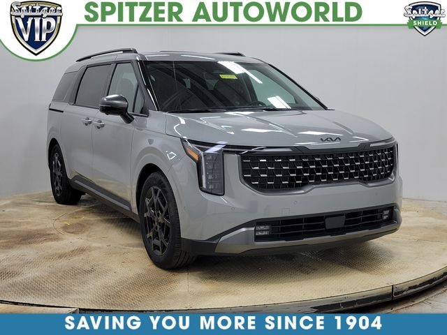 Ceramic Silver 2026 Kia Carnival SX Prestige FWD Minivan Front-Wheel Drive 8-Speed Automatic