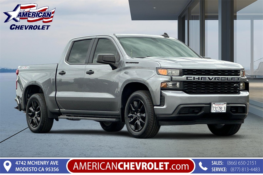 2022 Chevrolet Silverado 1500 Custom Crew Cab 4WD