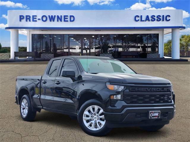 2024 Chevrolet Silverado 1500 Custom Black at Don McGill Toyota