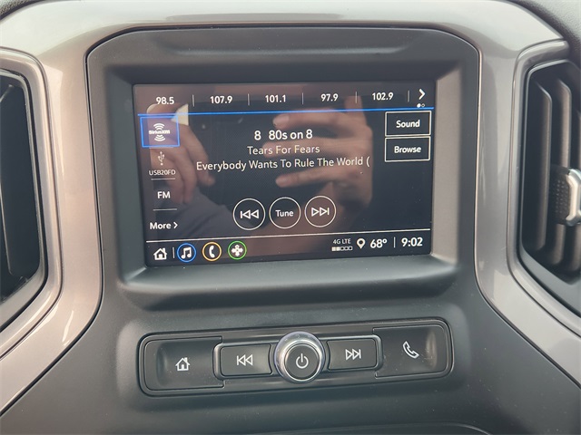 2024 Chevrolet Silverado 1500 Custom Black at Don McGill Toyota