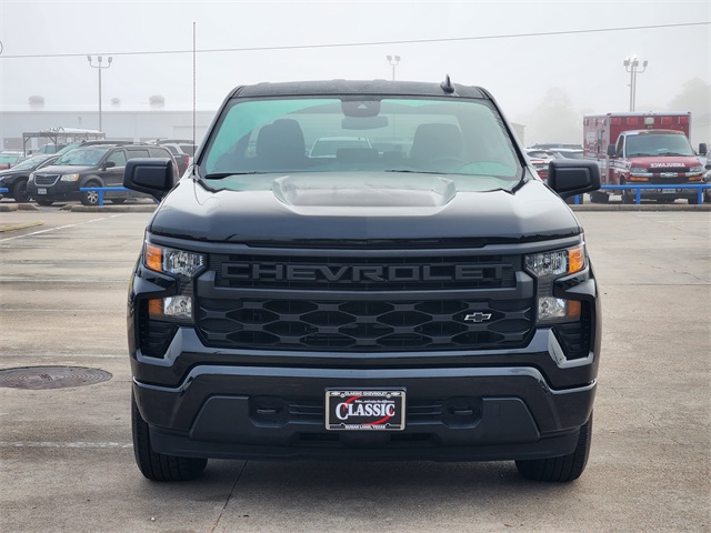 2024 Chevrolet Silverado 1500 Custom Black at Don McGill Toyota
