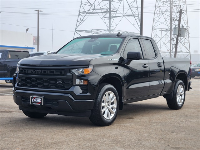 2024 Chevrolet Silverado 1500 Custom Black at Don McGill Toyota