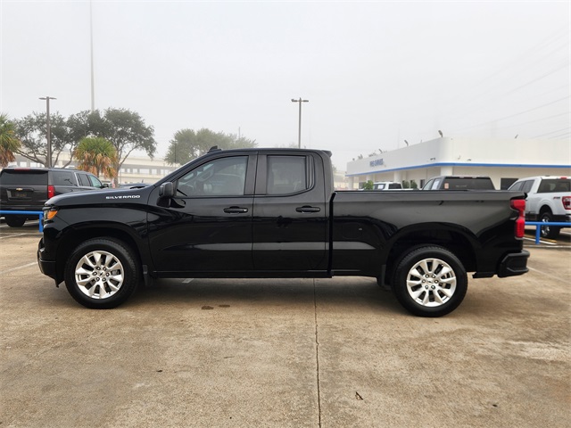 2024 Chevrolet Silverado 1500 Custom Black at Don McGill Toyota