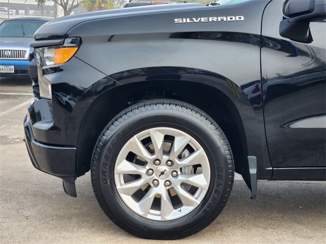2024 Chevrolet Silverado 1500 Custom Black at Don McGill Toyota