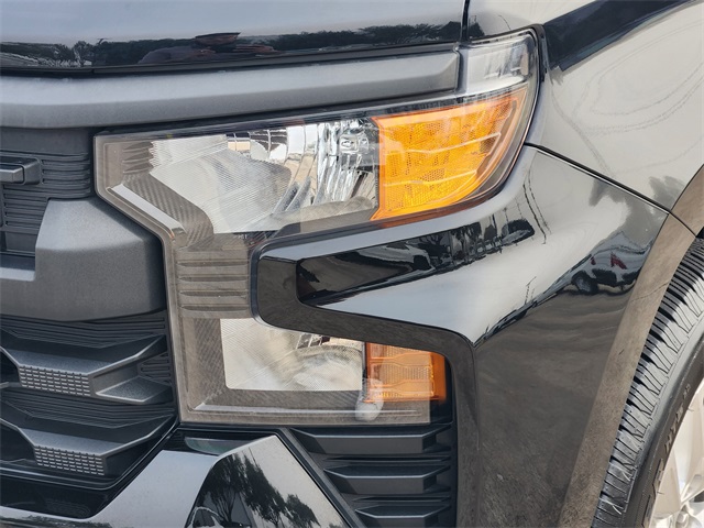 2024 Chevrolet Silverado 1500 Custom Black at Don McGill Toyota