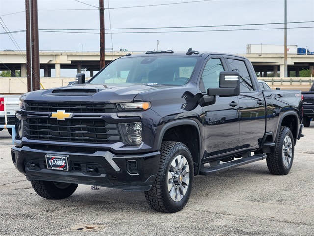 2024 Chevrolet Silverado 2500HD Custom Gray at Classic Elite Chevrolet Sugar Land