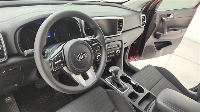 2022 Kia Sportage LX Red at Parkway Family Mazda