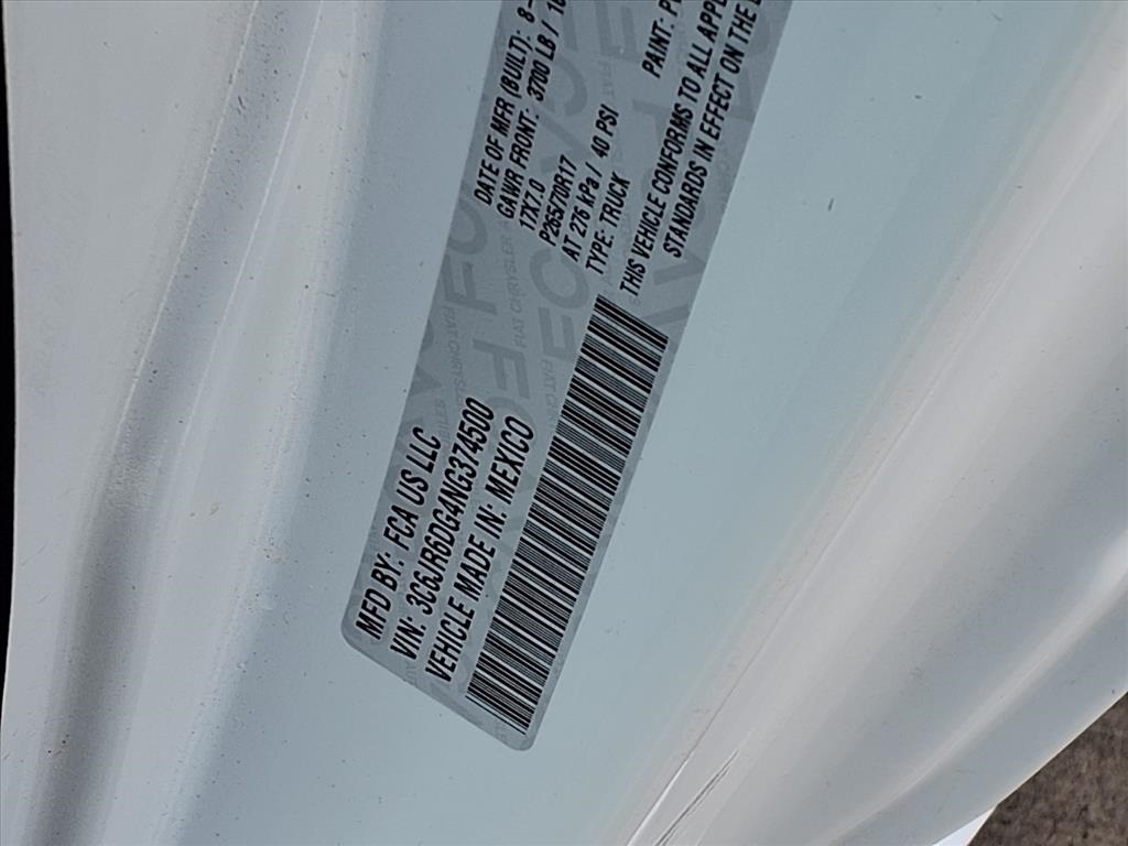 2022 Ram 1500 Classic Tradesman White at Community Toyota