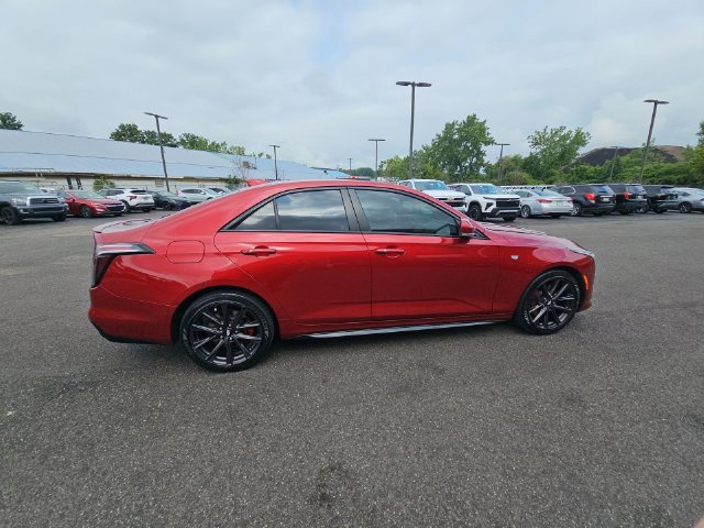 Radiant Red Tintcoat 2023 Cadillac CT4 Sedan Rear-Wheel Drive 8-Speed Automatic