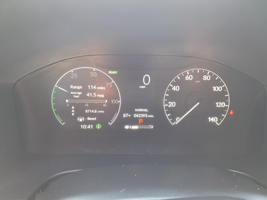 2023 Honda CR-V Hybrid Sport White at Baytown Hyundai