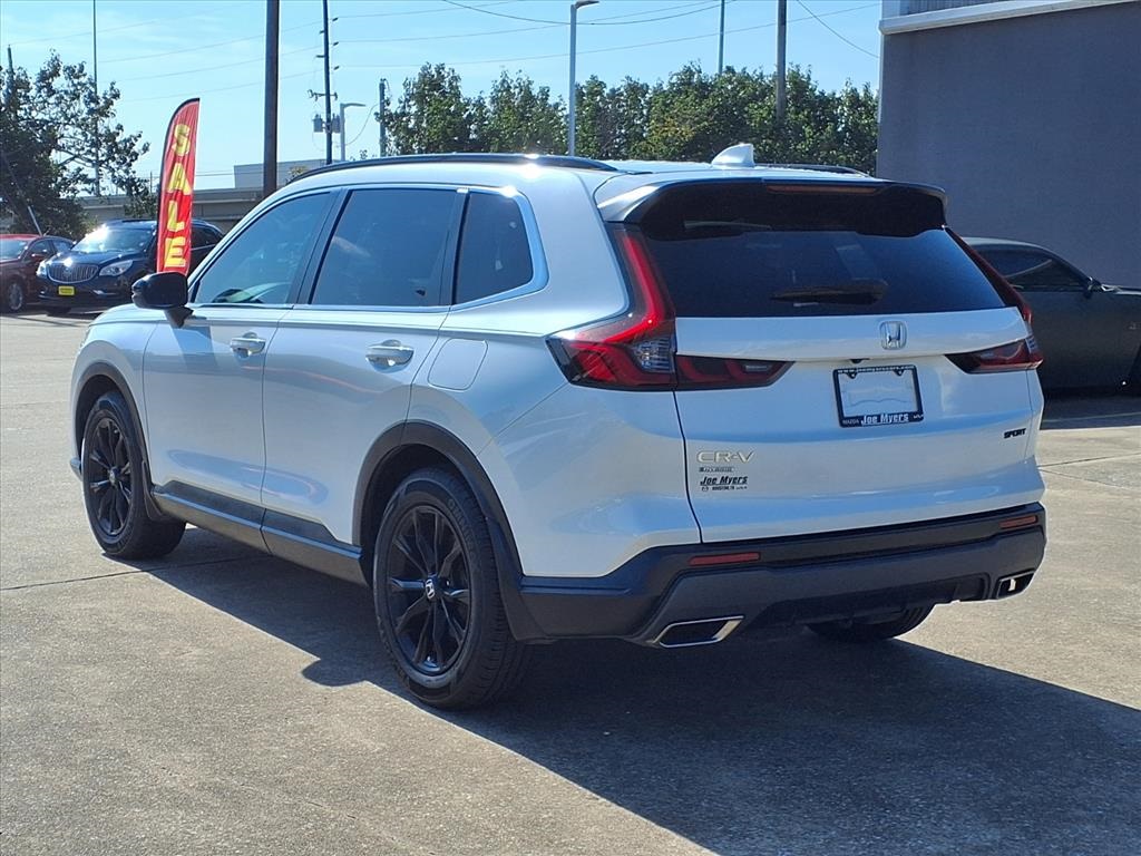 2023 Honda CR-V Hybrid Sport White at Baytown Hyundai