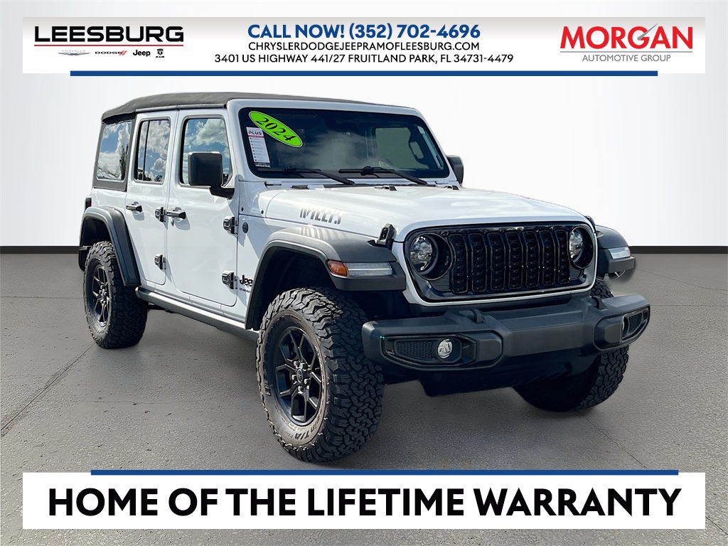 2024 Jeep Wrangler Willys 4-Door 4WD