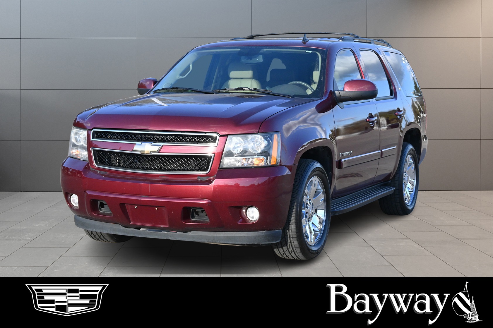 2009 Chevrolet Tahoe LT Red at Central Houston Nissan