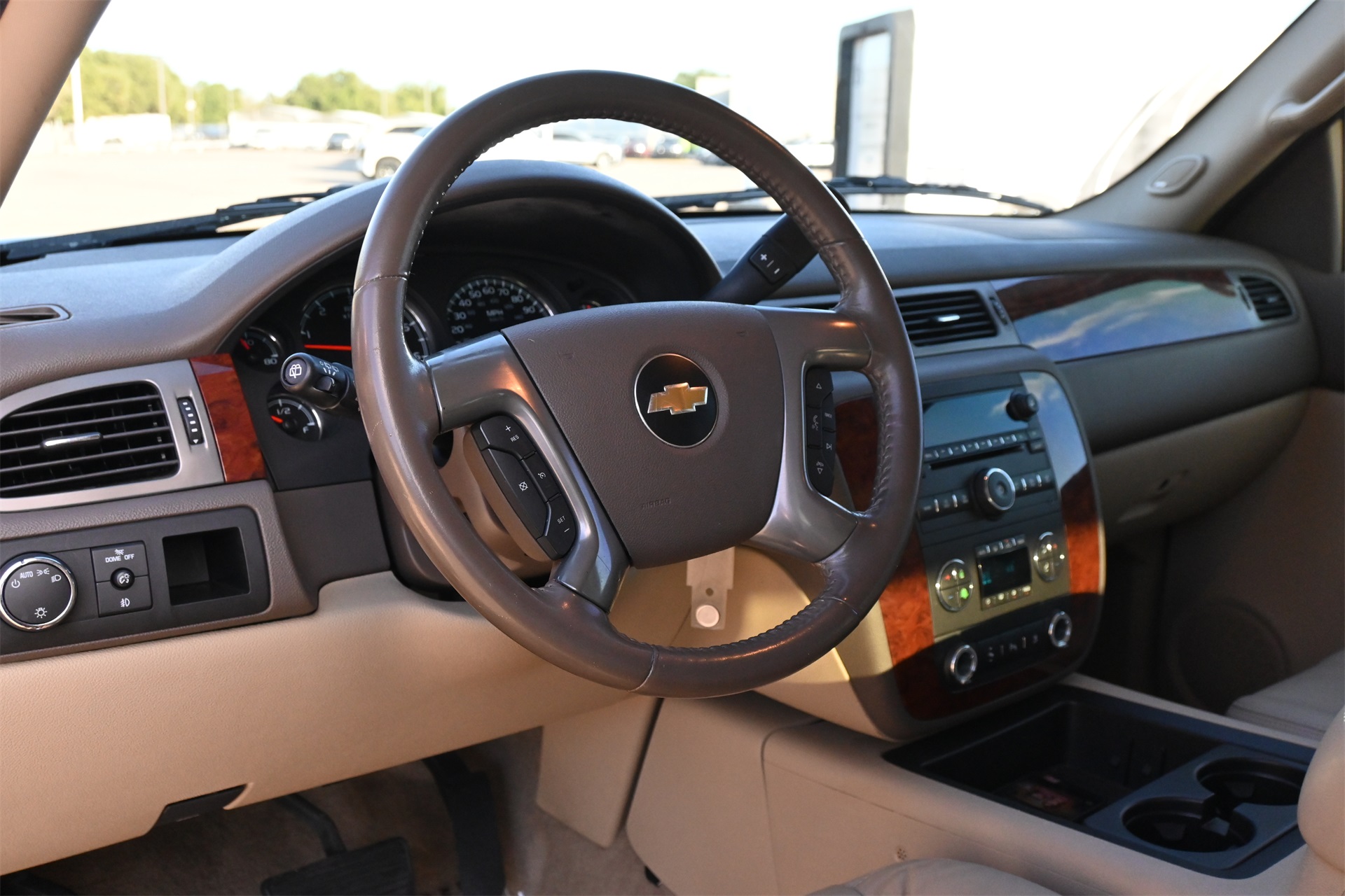 2009 Chevrolet Tahoe LT Red at Central Houston Nissan