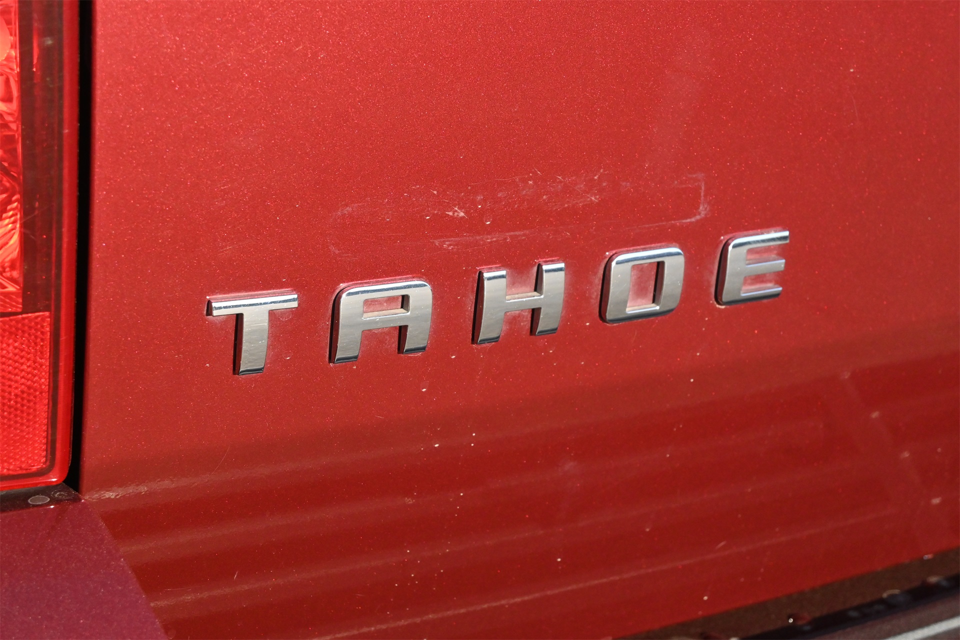 2009 Chevrolet Tahoe LT Red at Central Houston Nissan