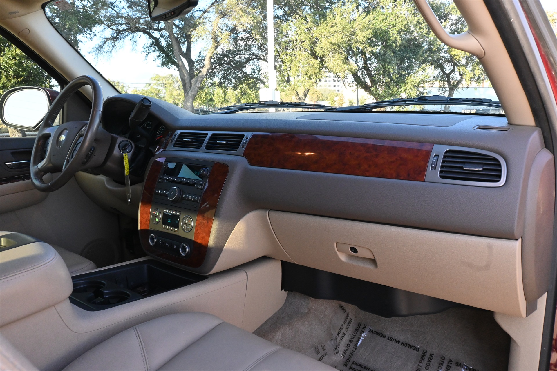 2009 Chevrolet Tahoe LT Red at Central Houston Nissan