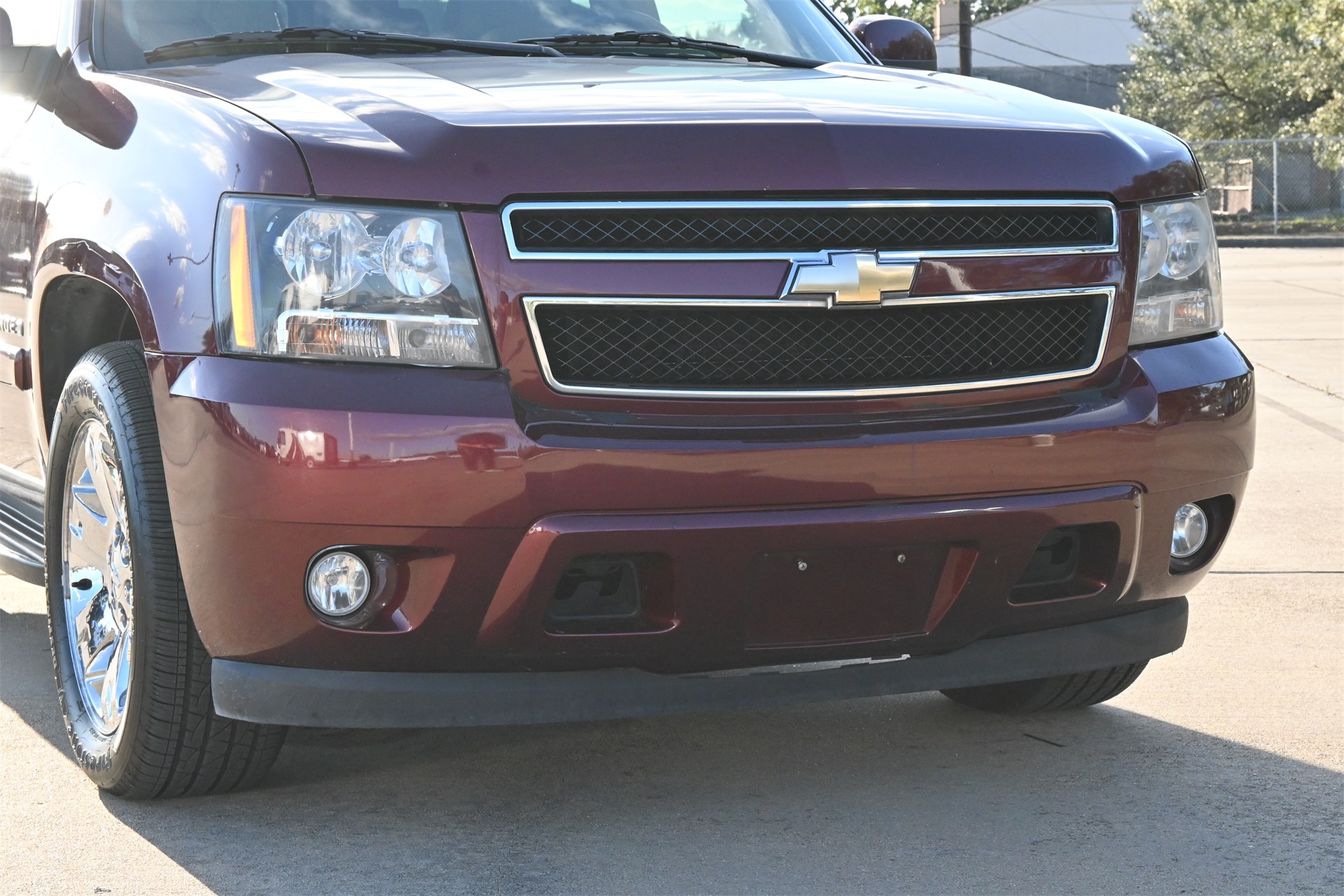 2009 Chevrolet Tahoe LT Red at Central Houston Nissan