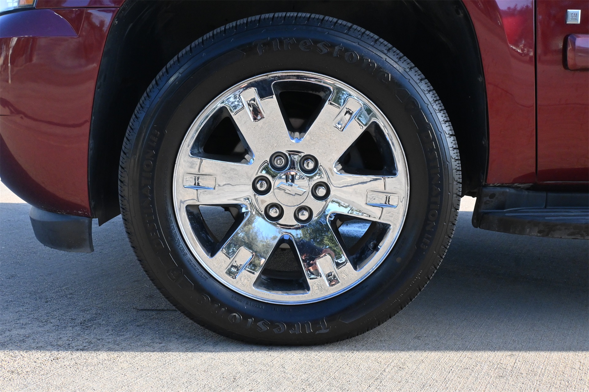 2009 Chevrolet Tahoe LT Red at Central Houston Nissan