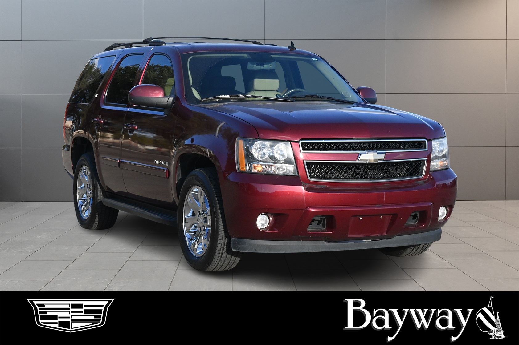 2009 Chevrolet Tahoe LT Red at Central Houston Nissan