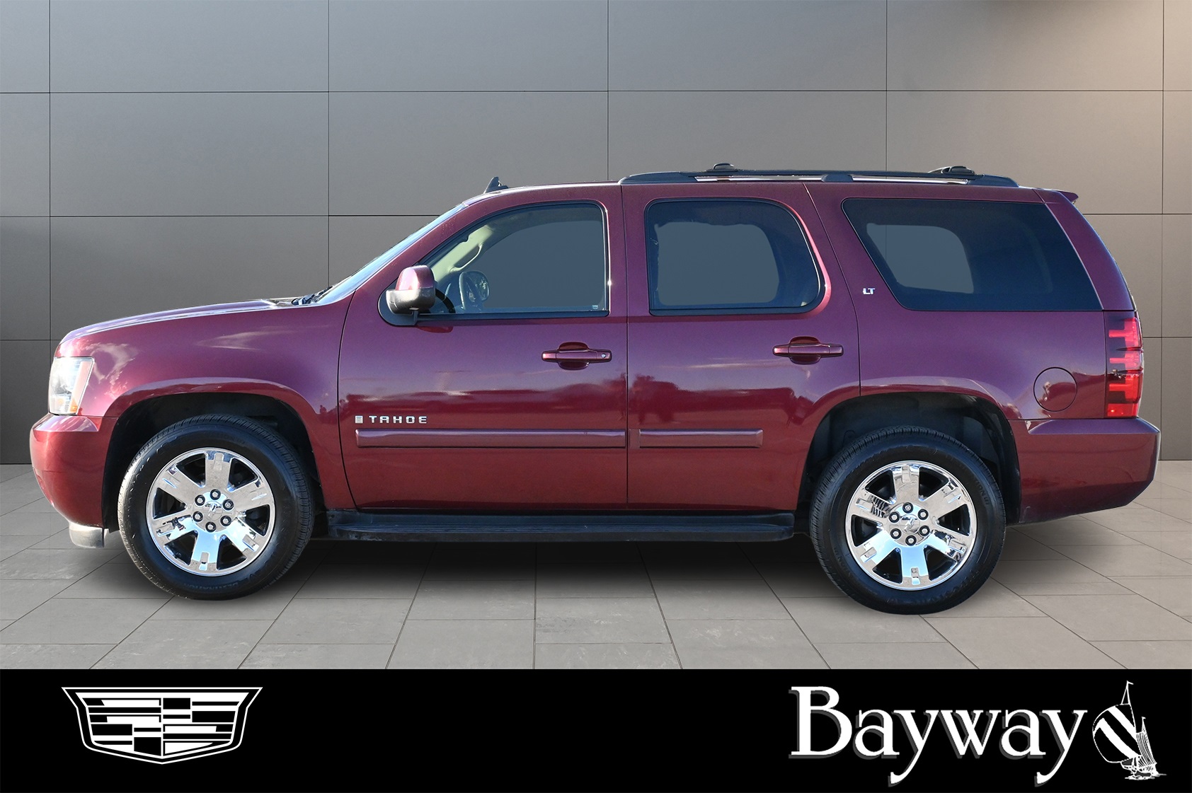 2009 Chevrolet Tahoe LT Red at Central Houston Nissan