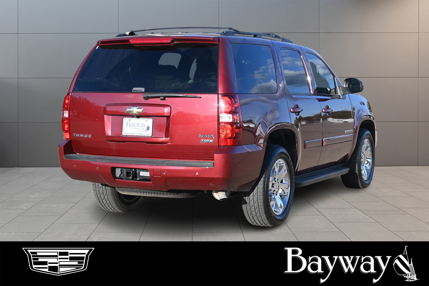 2009 Chevrolet Tahoe LT Red at Central Houston Nissan