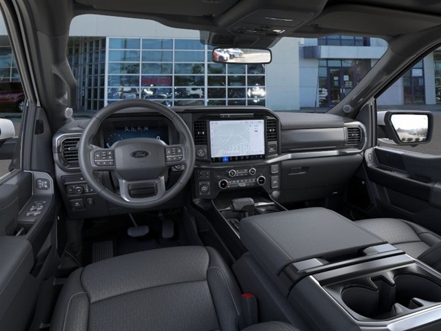 2025 Ford F-150 Lariat White at Wharton Ford
