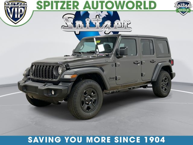Gray (Granite Crystal Metallic Clearcoat) 2026 Jeep Wrangler SUV / Crossover Four-Wheel Drive 8-Speed Automatic