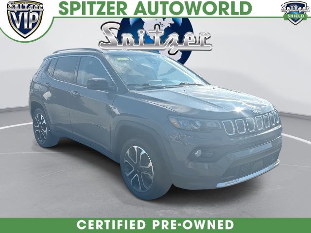 Sting-Gray Clearcoat 2022 Jeep Compass SUV / Crossover Four-Wheel Drive 9-Speed Automatic