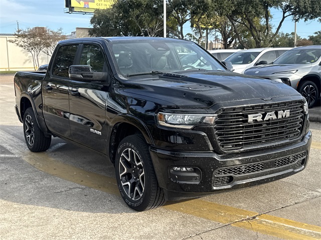 2025 Ram 1500 Laramie Black at Tom Peacock Cadillac
