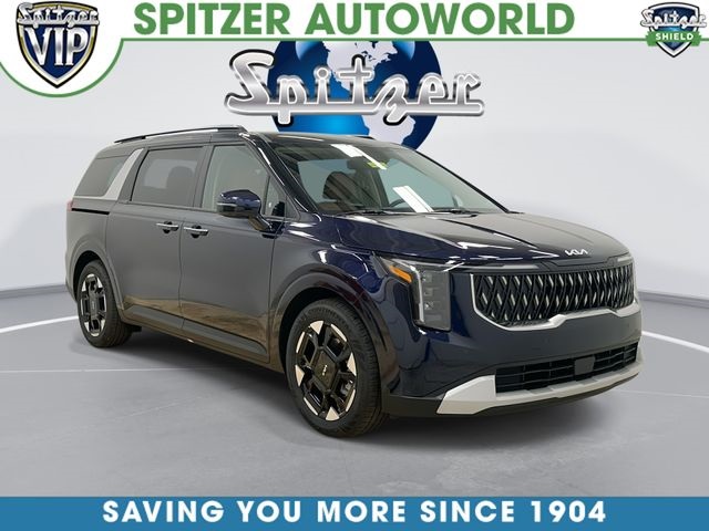 Deep Chroma Blue 2026 Kia Carnival Minivan Front-Wheel Drive 8-Speed Automatic