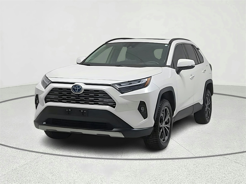 2022 Toyota RAV4 Hybrid Limited White at Toyota of Victoria