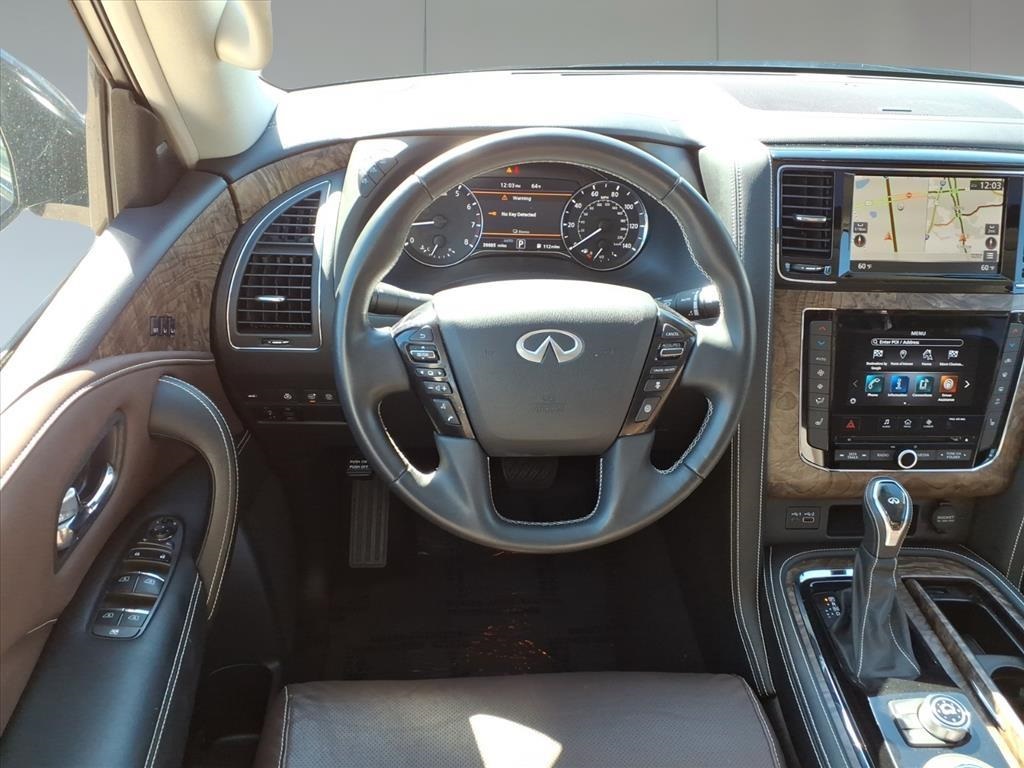 2021 INFINITI QX80 Premium Select Black at Mac Haik CDJR North Houston