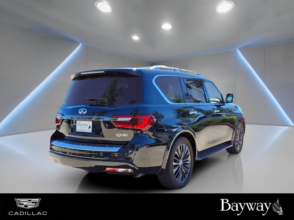 2021 INFINITI QX80 Premium Select Black at Mac Haik CDJR North Houston