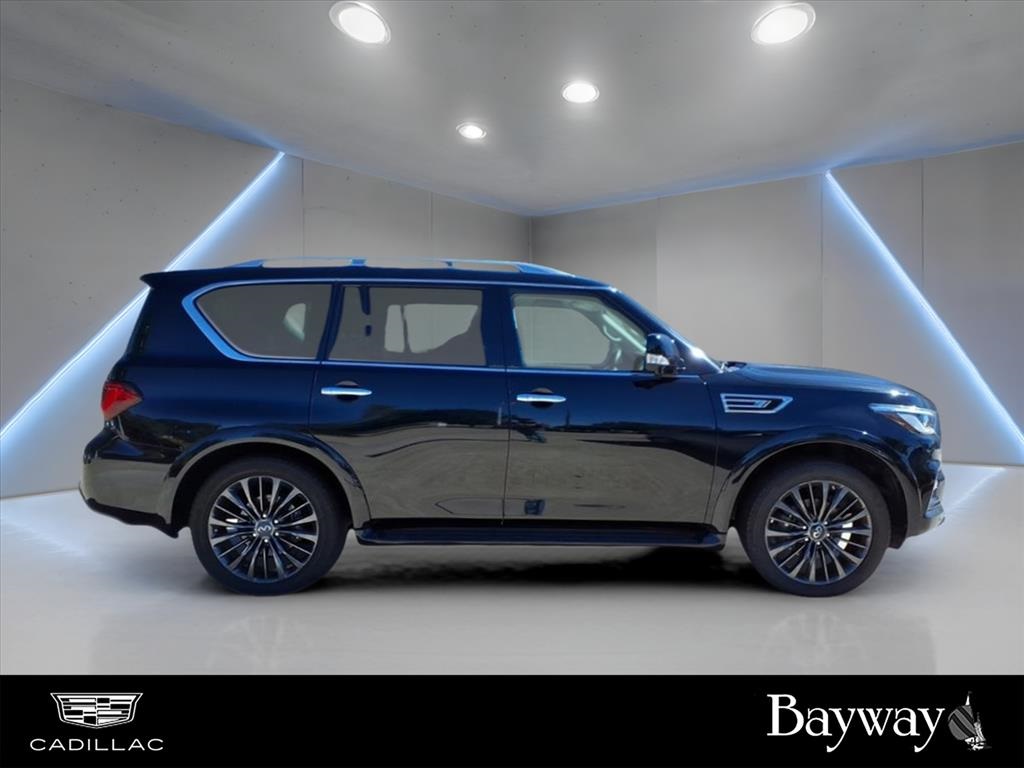 2021 INFINITI QX80 Premium Select Black at Mac Haik CDJR North Houston