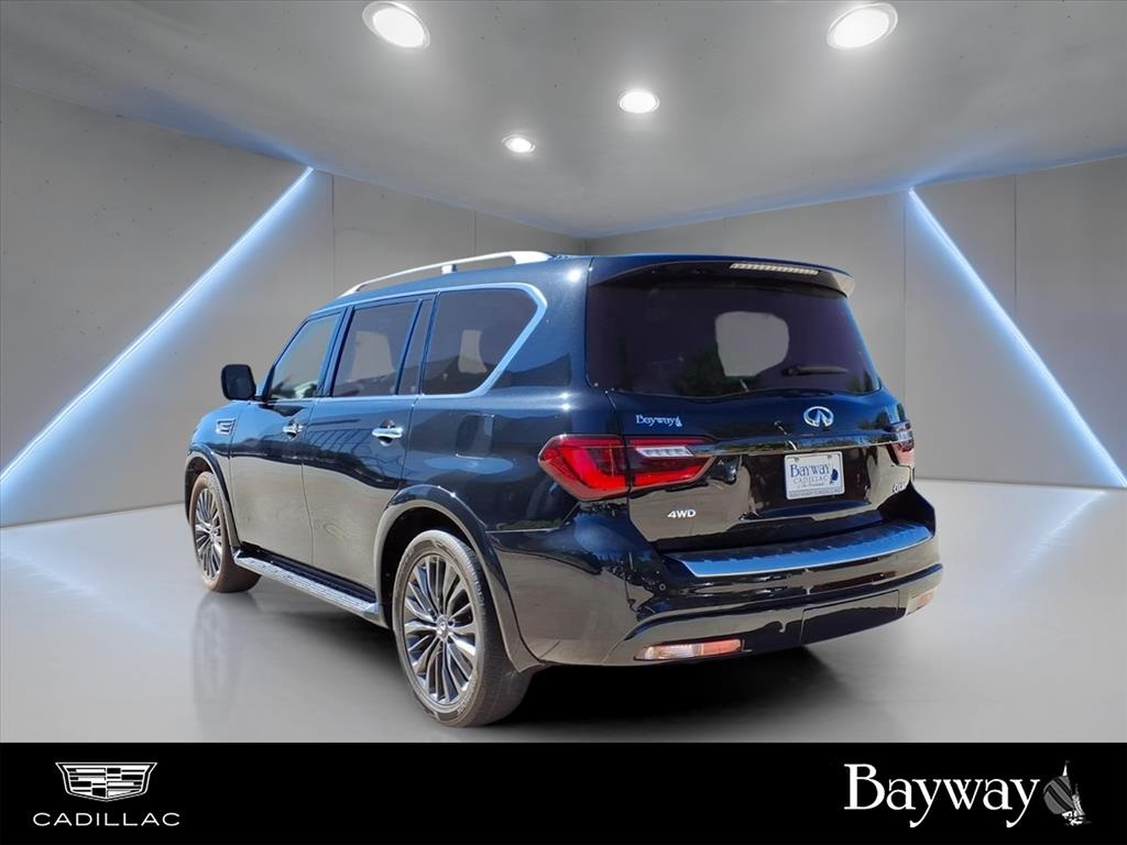 2021 INFINITI QX80 Premium Select Black at Mac Haik CDJR North Houston