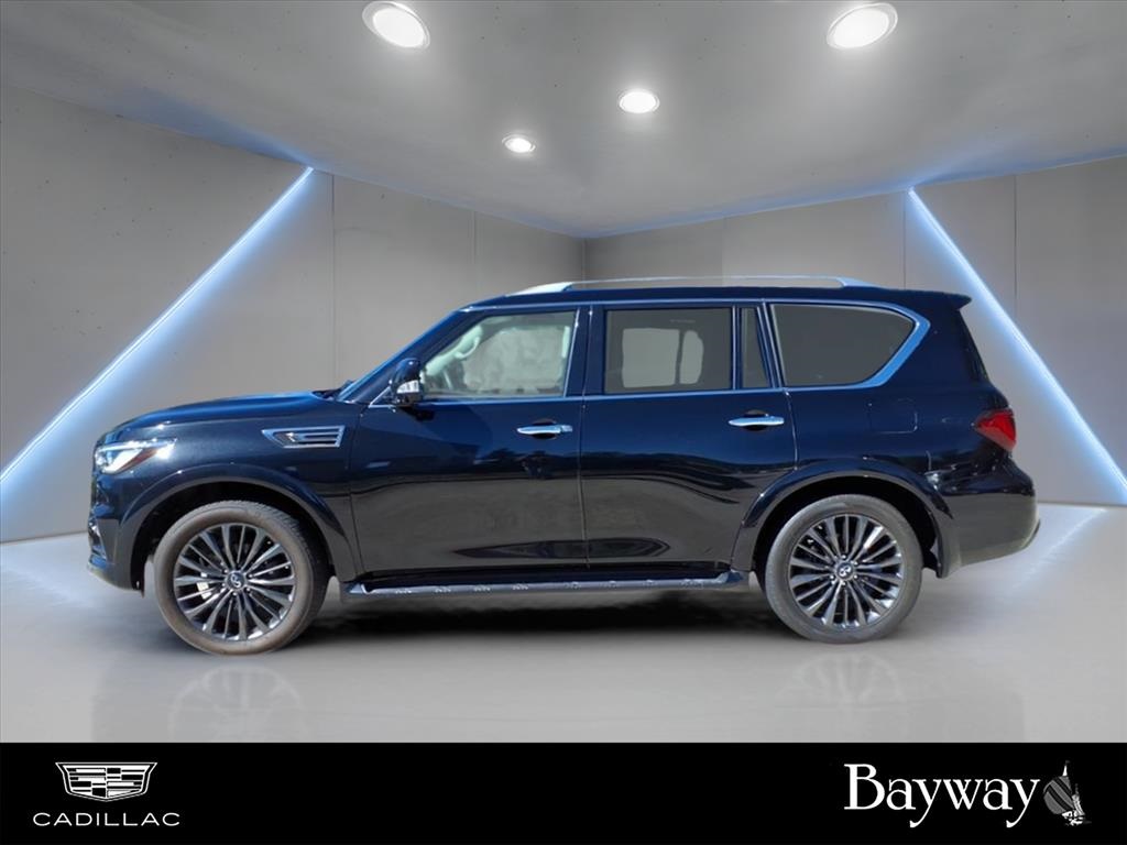 2021 INFINITI QX80 Premium Select Black at Mac Haik CDJR North Houston