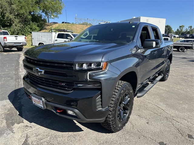 Certified 2022 Chevrolet Silverado 1500 LTD LT Trail Boss with VIN 1GCPYFEL3NZ182079 for sale in Kansas City