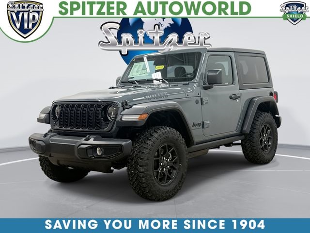 Anvil Clearcoat 2026 Jeep Wrangler Willys 2-Door 4WD SUV / Crossover Four-Wheel Drive 8-Speed Automatic