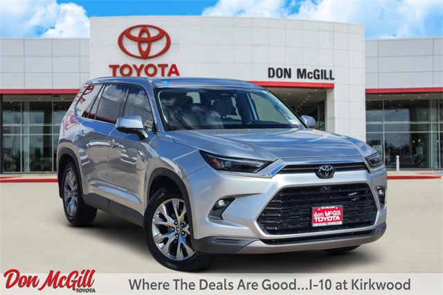 2024 Toyota Grand Highlander Limited Silver at Don McGill Toyota