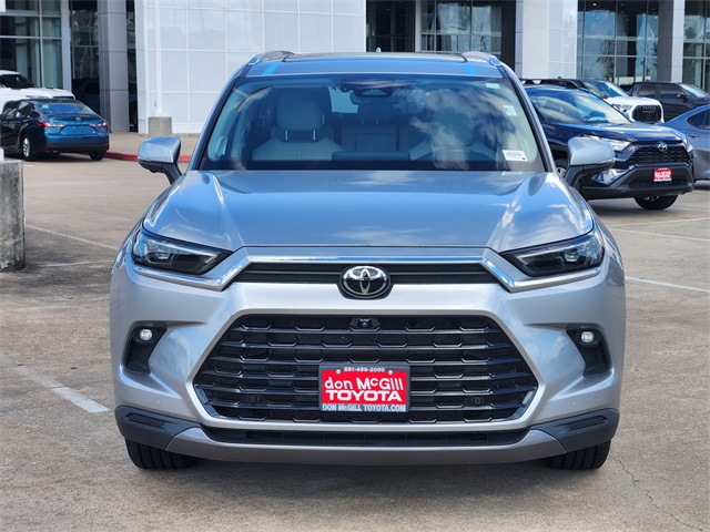 2024 Toyota Grand Highlander Limited Silver at Don McGill Toyota