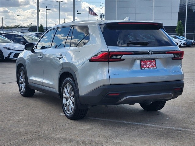 2024 Toyota Grand Highlander Limited Silver at Don McGill Toyota
