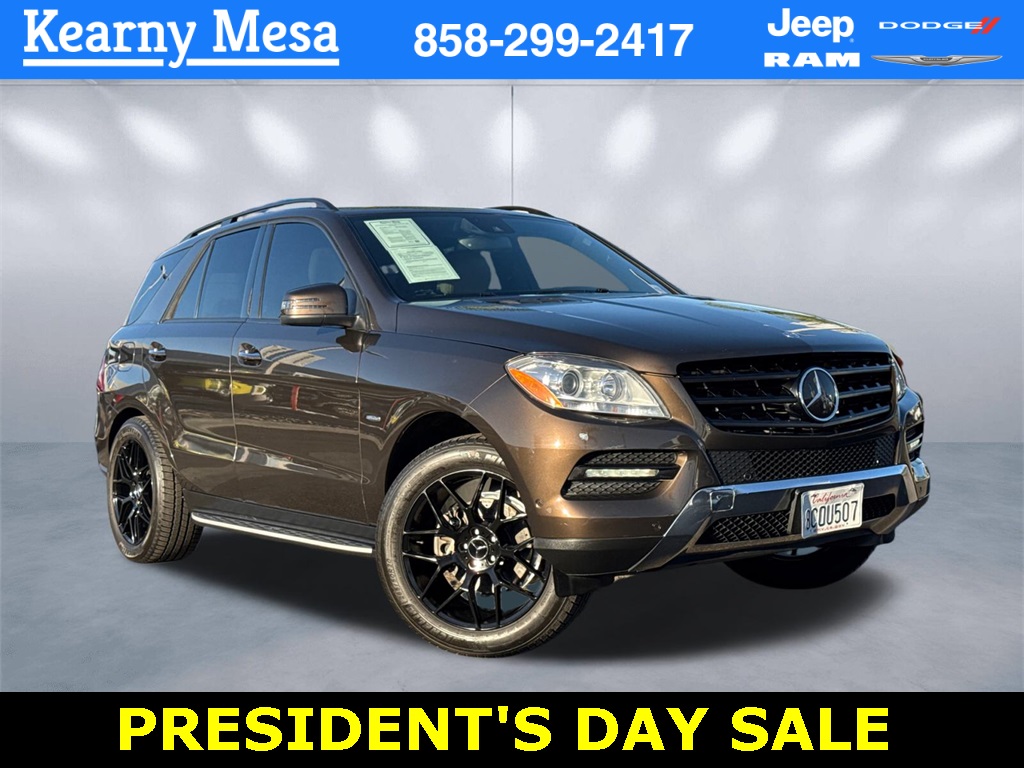 2012 Mercedes-Benz M-Class ML 350 BlueTEC 4MATIC