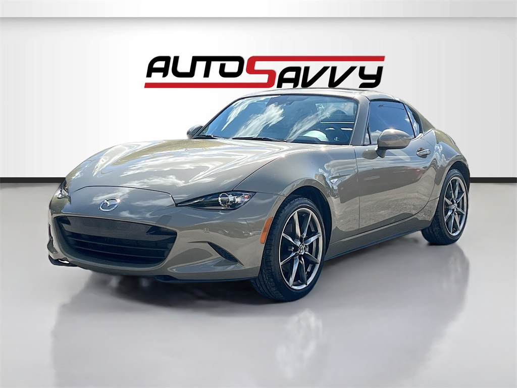 2023 Mazda Miata RF Grand Touring Beige at DeMontrond Mazda
