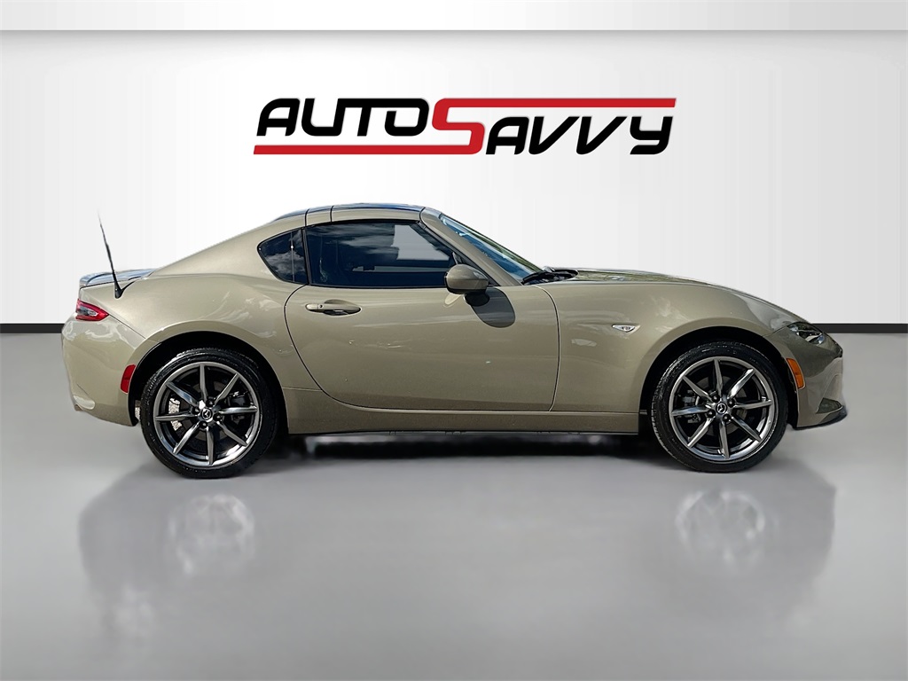 2023 Mazda Miata RF Grand Touring Beige at DeMontrond Mazda
