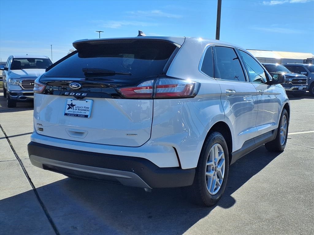 2024 Ford Edge SEL White at Wharton Ford