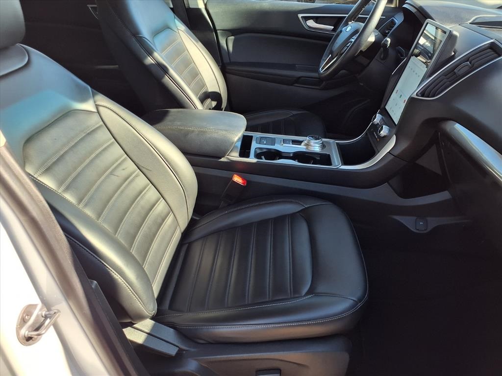 2024 Ford Edge SEL White at Wharton Ford